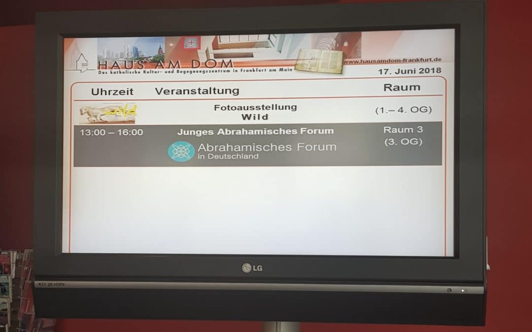Junges Abrahamisches Forum gegründet