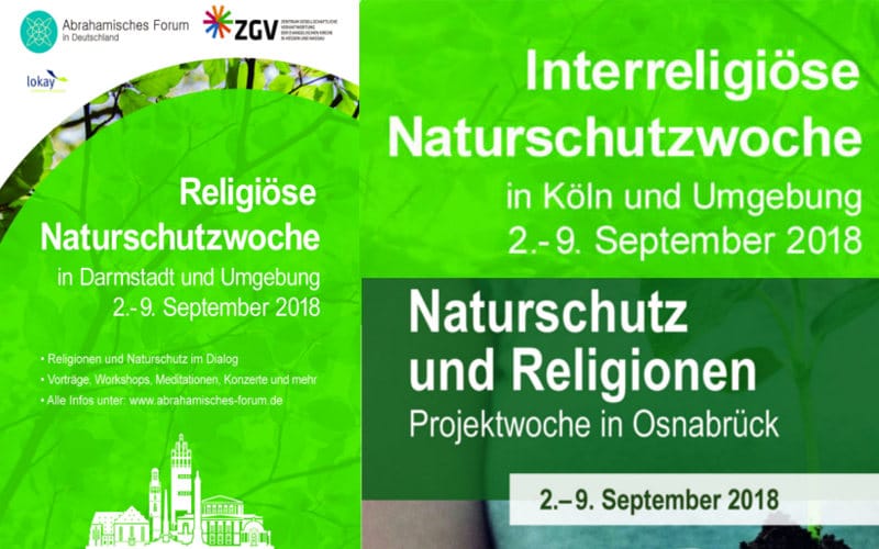 Pressemitteilung: Religionen und Naturschutz – Projektwochen in Osnabrück, Köln und Darmstadt starten