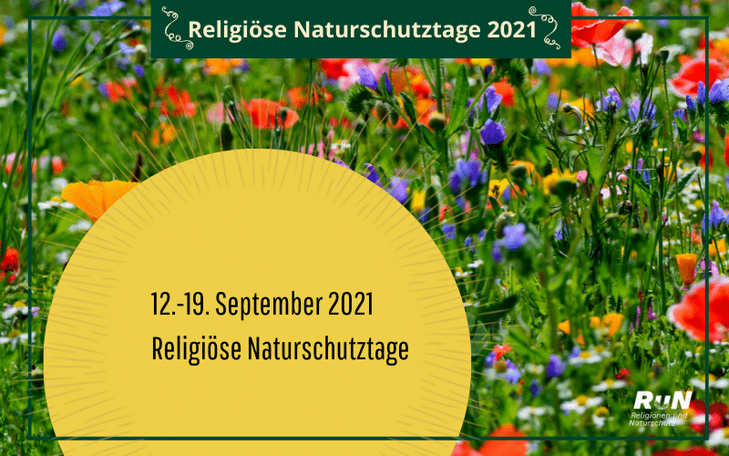 Pressemitteilung Religiöse Naturschutztage 2021