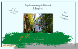 Naturpark Siebengebirge: Kapellenwanderwege im Naturpark Siebengebirge @ Naturpark Siebengebirge: Parkplatz vor dem Haus Schlesien in Heisterbacherrott, Weilbergstraße