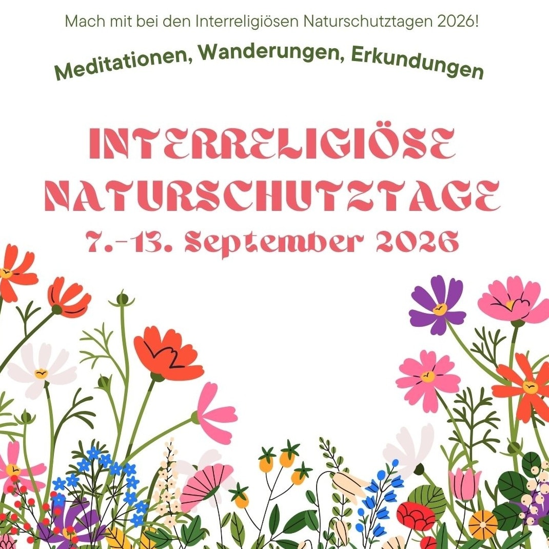 Interreligiöse Naturschutztage 2026, quadrat ohne logo